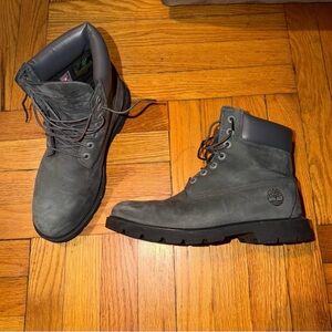 Timberland Men's Dark Gray Boots